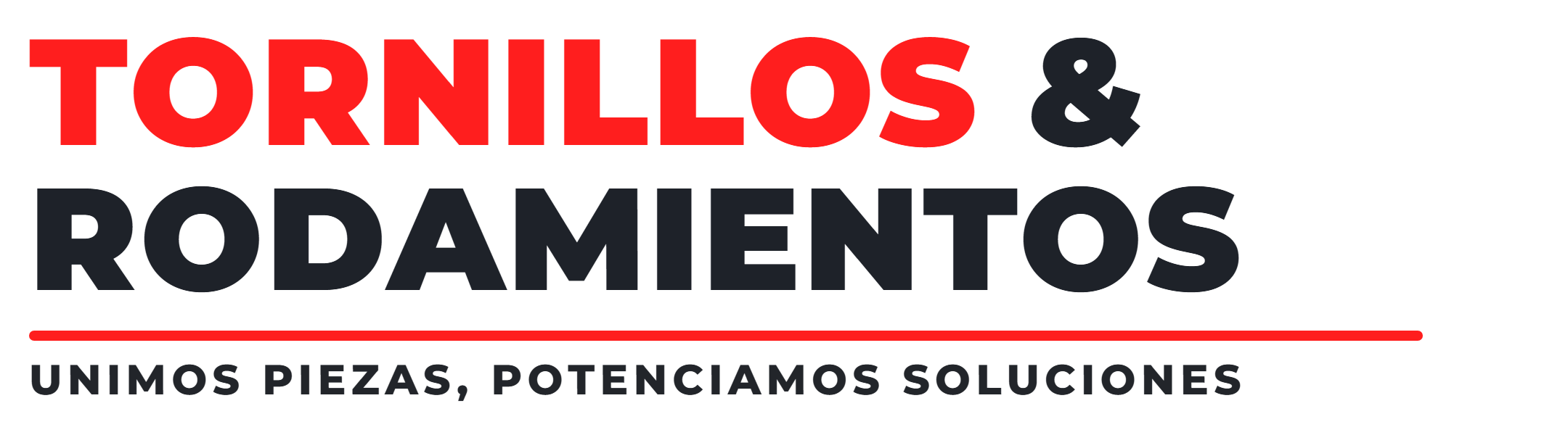 Tornillos & Rodamientos - Unimos piezas, potenciamos soluciones